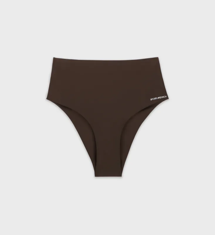 Jane Bikini Bottom - Chocolate sold by Sporty and Rich