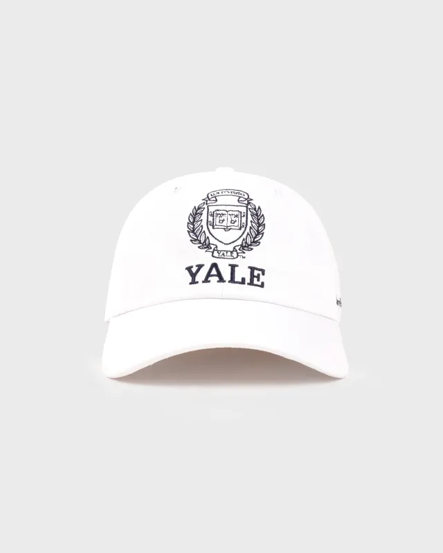 Yale Crest Hat - White sold by Sporty and Rich