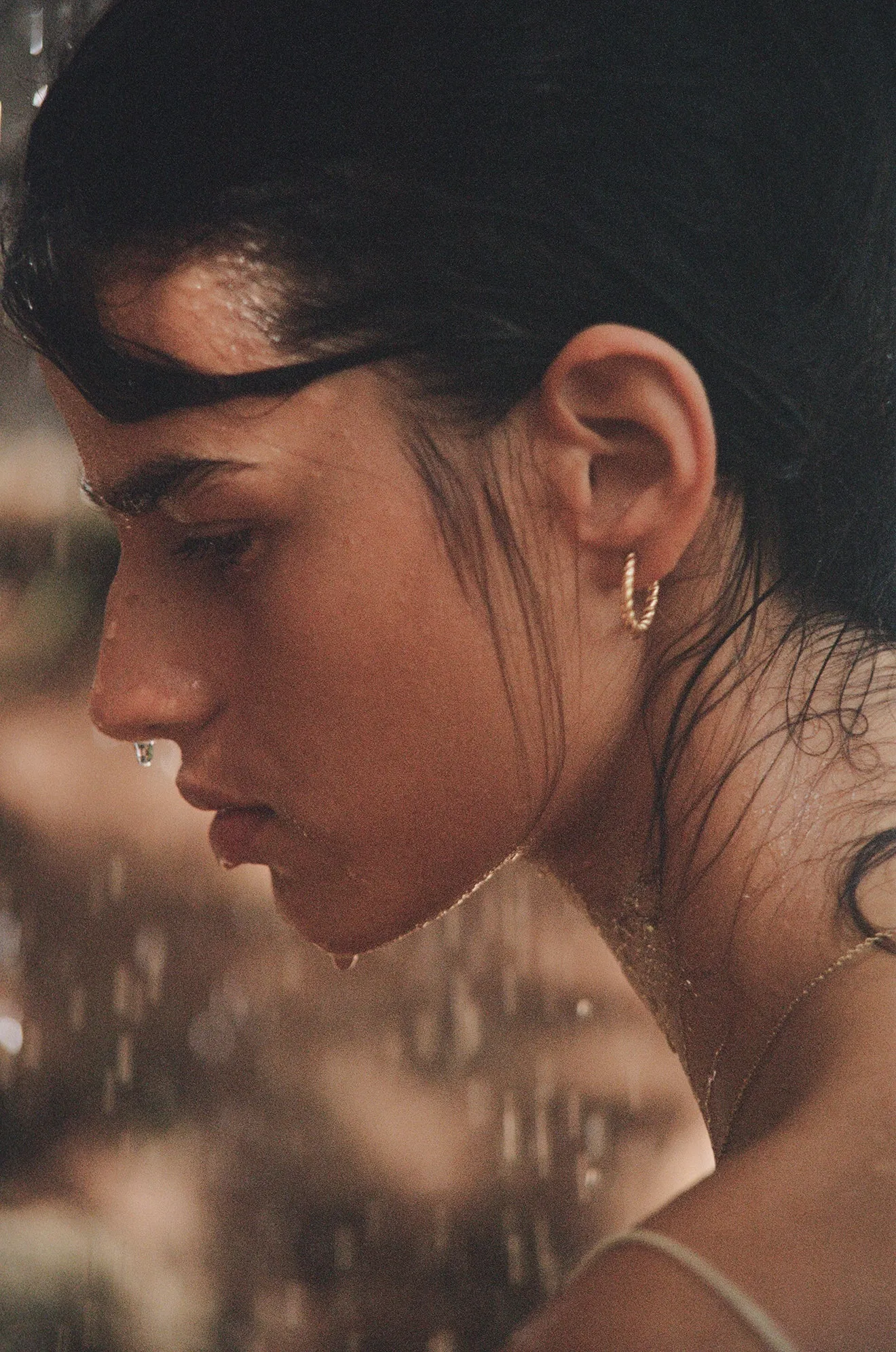 Twisted Hoop Earring sold by Sporty and Rich product image thumbnail 4