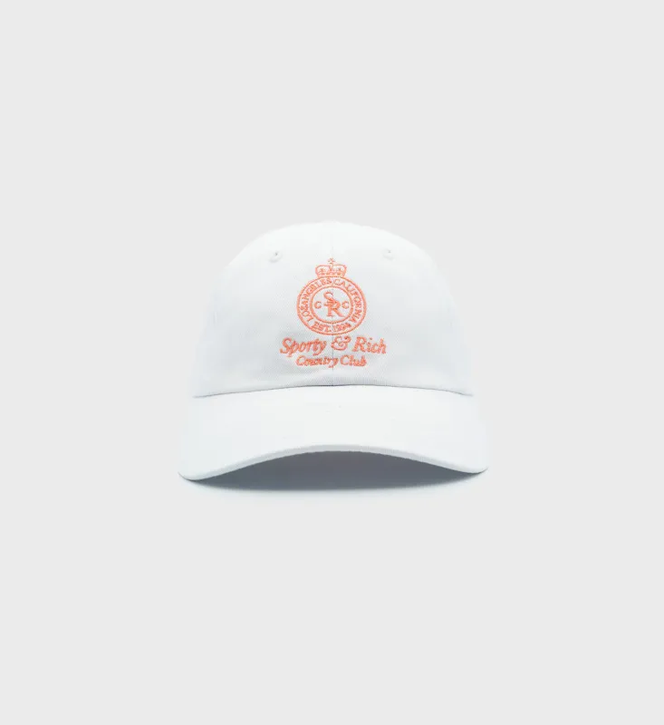 Crown Hat - White made by Sporty and Rich