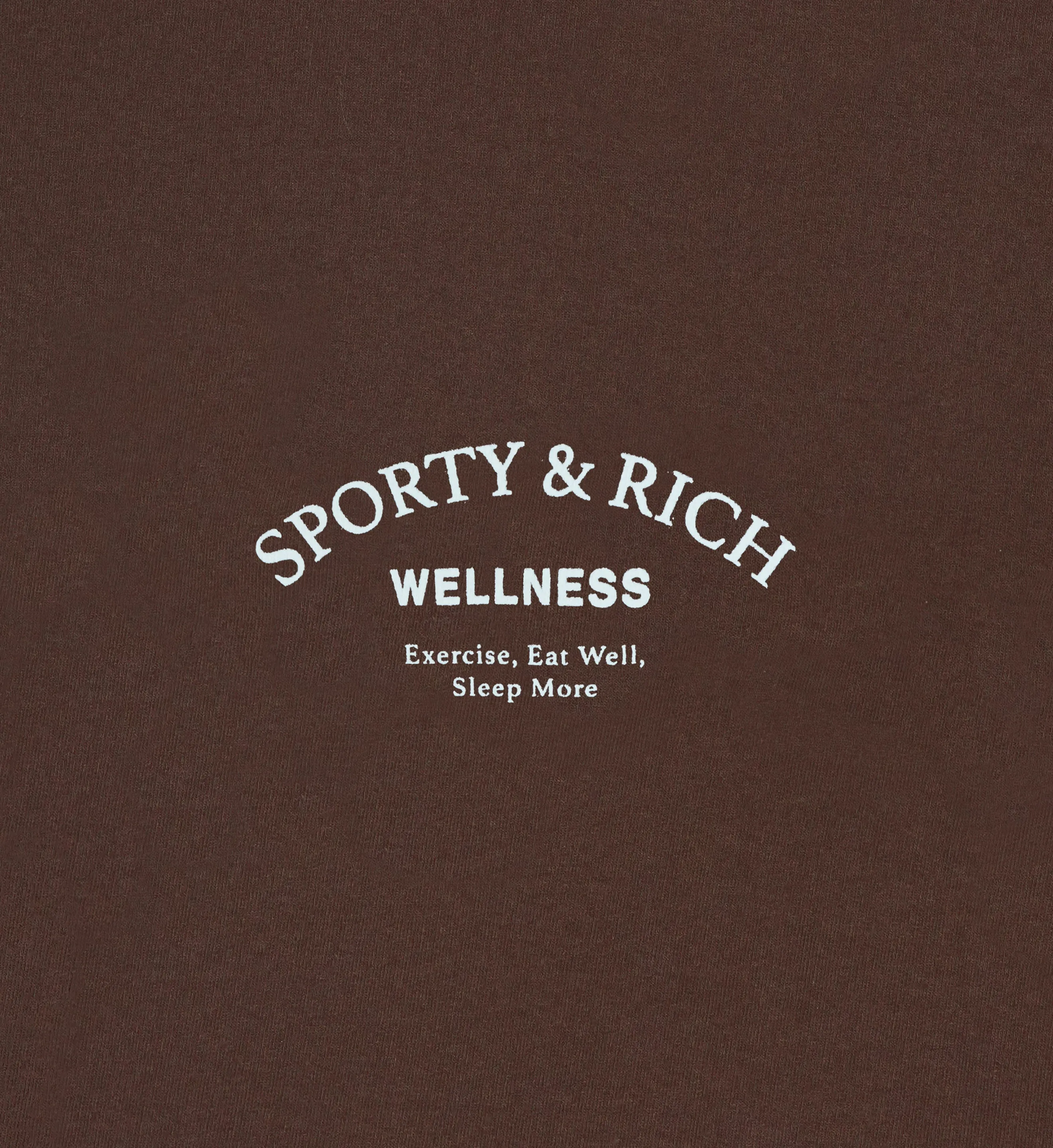 Wellness Studio Hoodie - Chocolate sold by Sporty and Rich product image thumbnail 3
