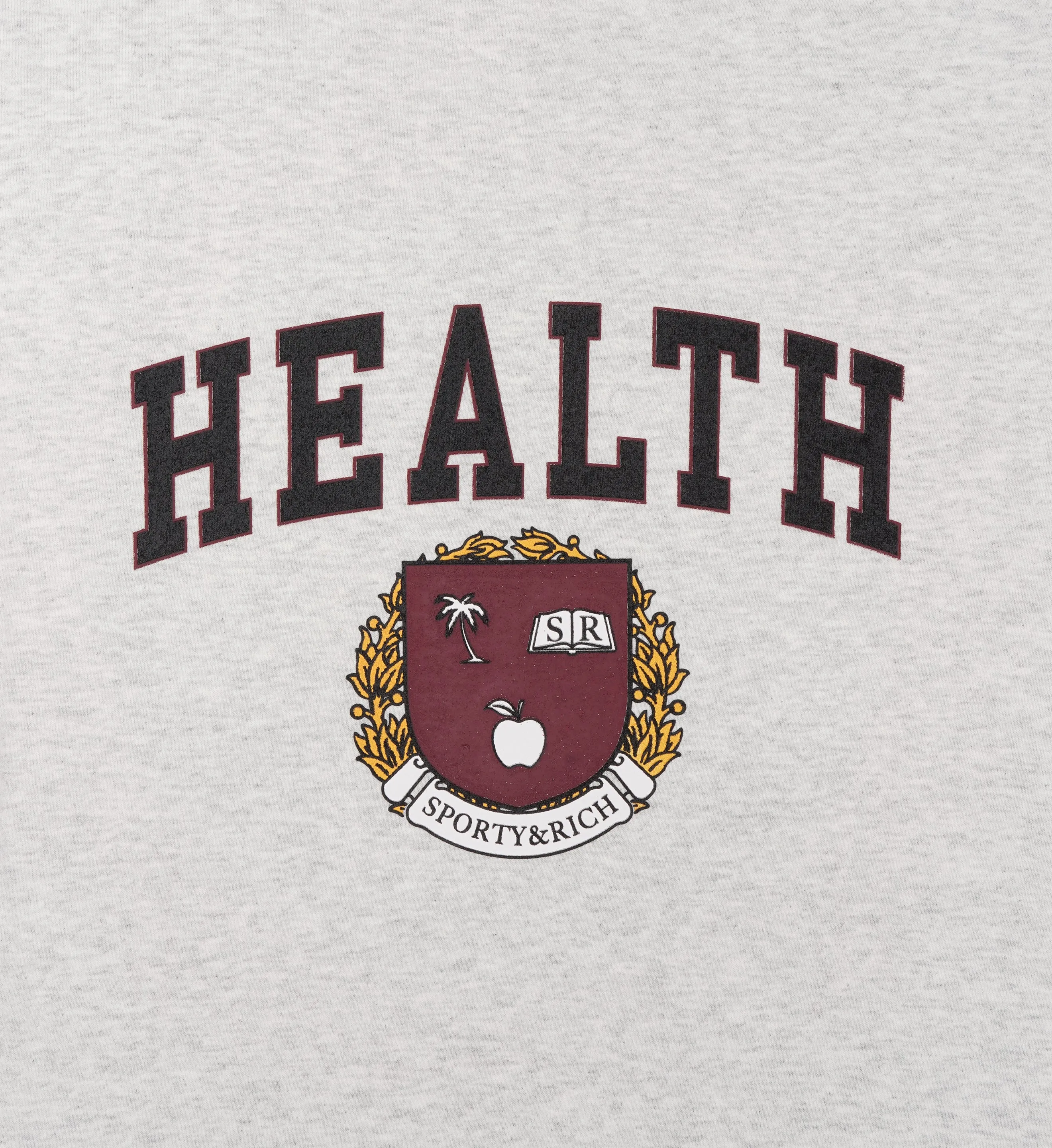 Diana Crewneck - Heather Gray sold by Sporty and Rich product image thumbnail 3