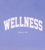 Wellness Ivy Crewneck - Dip Dye Blue/White sold by Sporty and Rich