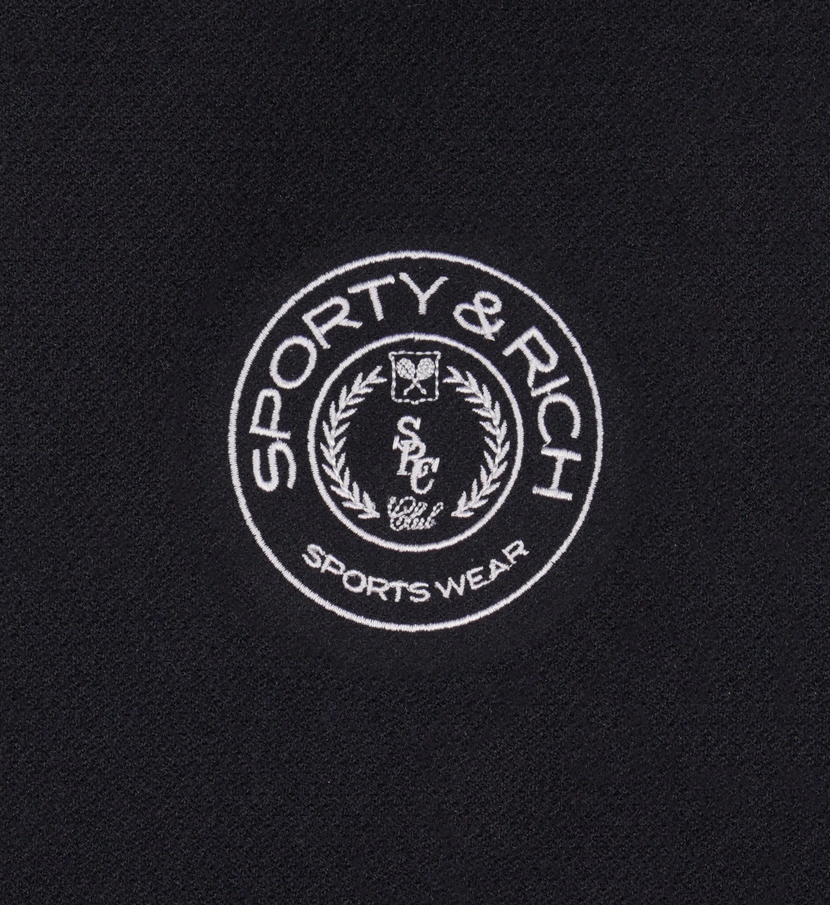 Connecticut Crest Varsity Jacket - Navy sold by Sporty and Rich product image thumbnail 3