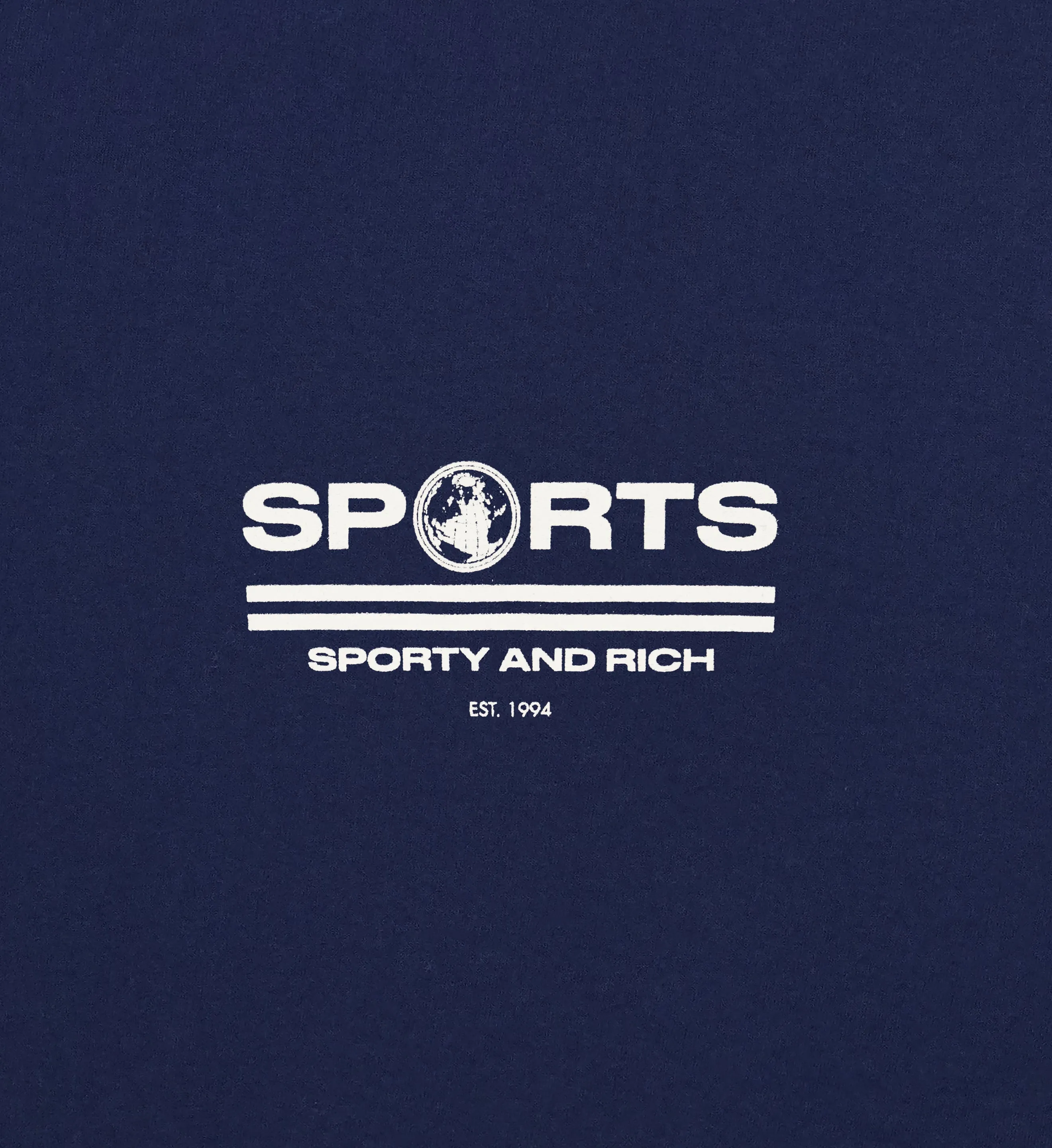 Sports Crewneck - Navy sold by Sporty and Rich product image thumbnail 3