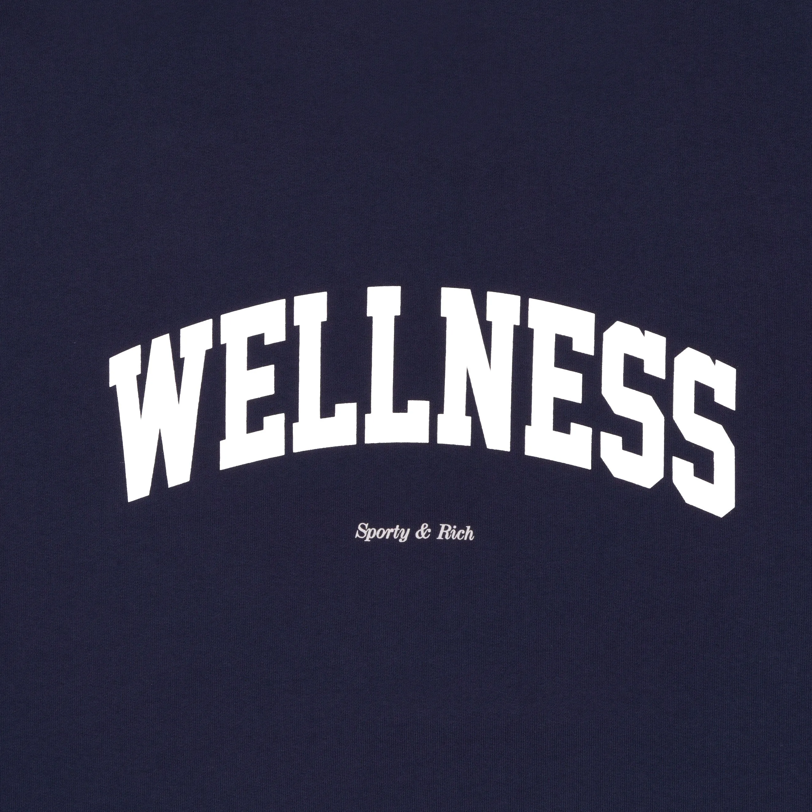 Wellness Ivy Hoodie - Navy/White sold by Sporty and Rich product image thumbnail 3