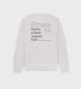 Fitness 94 Crewneck - Heather Gray/Navy sold by Sporty and Rich