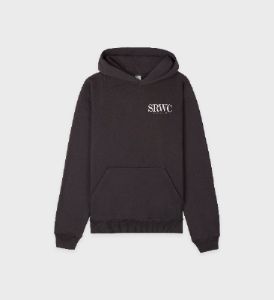 Upper East Side Hoodie - Faded Black sold by Sporty and Rich