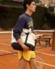 California Crewneck - Navy/Gold sold by Sporty and Rich