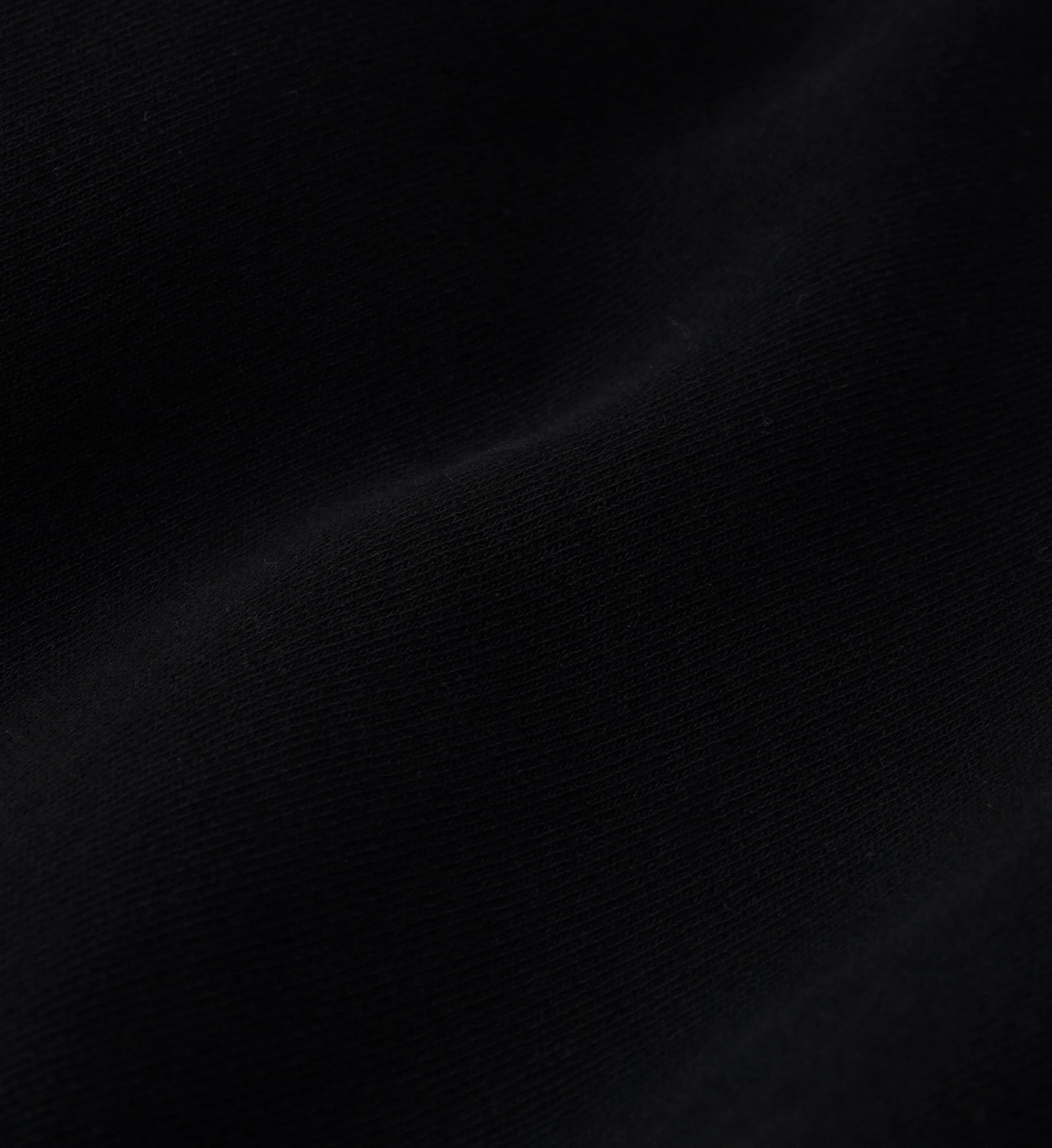 Cursive Logo Quarter Zip - Black/White sold by Sporty and Rich product image thumbnail 4