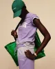 Wellness Ivy T-Shirt - Dip Dye Purple/White sold by Sporty and Rich