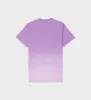 Wellness Ivy T-Shirt - Dip Dye Purple/White sold by Sporty and Rich