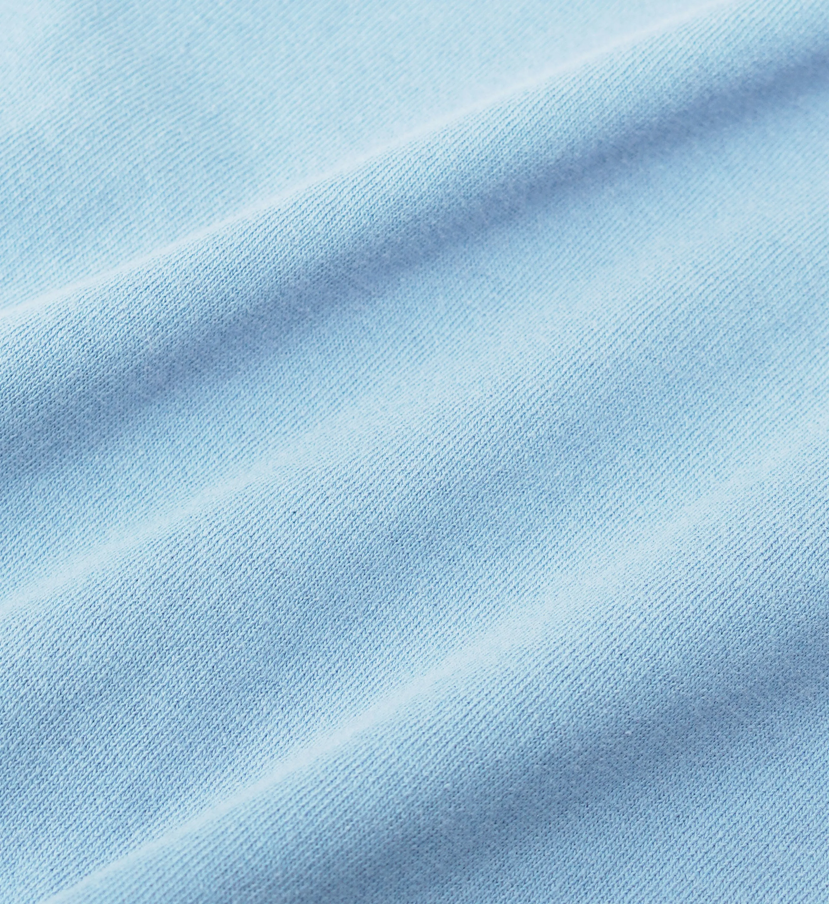 NY Health Club Flocked Crewneck - H2O/Navy sold by Sporty and Rich product image thumbnail 4