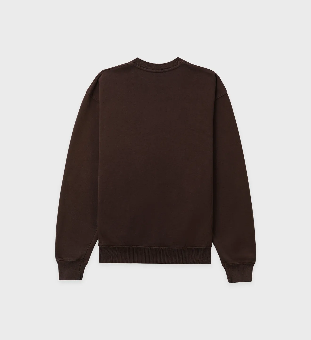 Wellness Ivy Crewneck - Chocolate sold by Sporty and Rich product image thumbnail 2