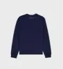 Eden Crest Crewneck - Navy/White sold by Sporty and Rich