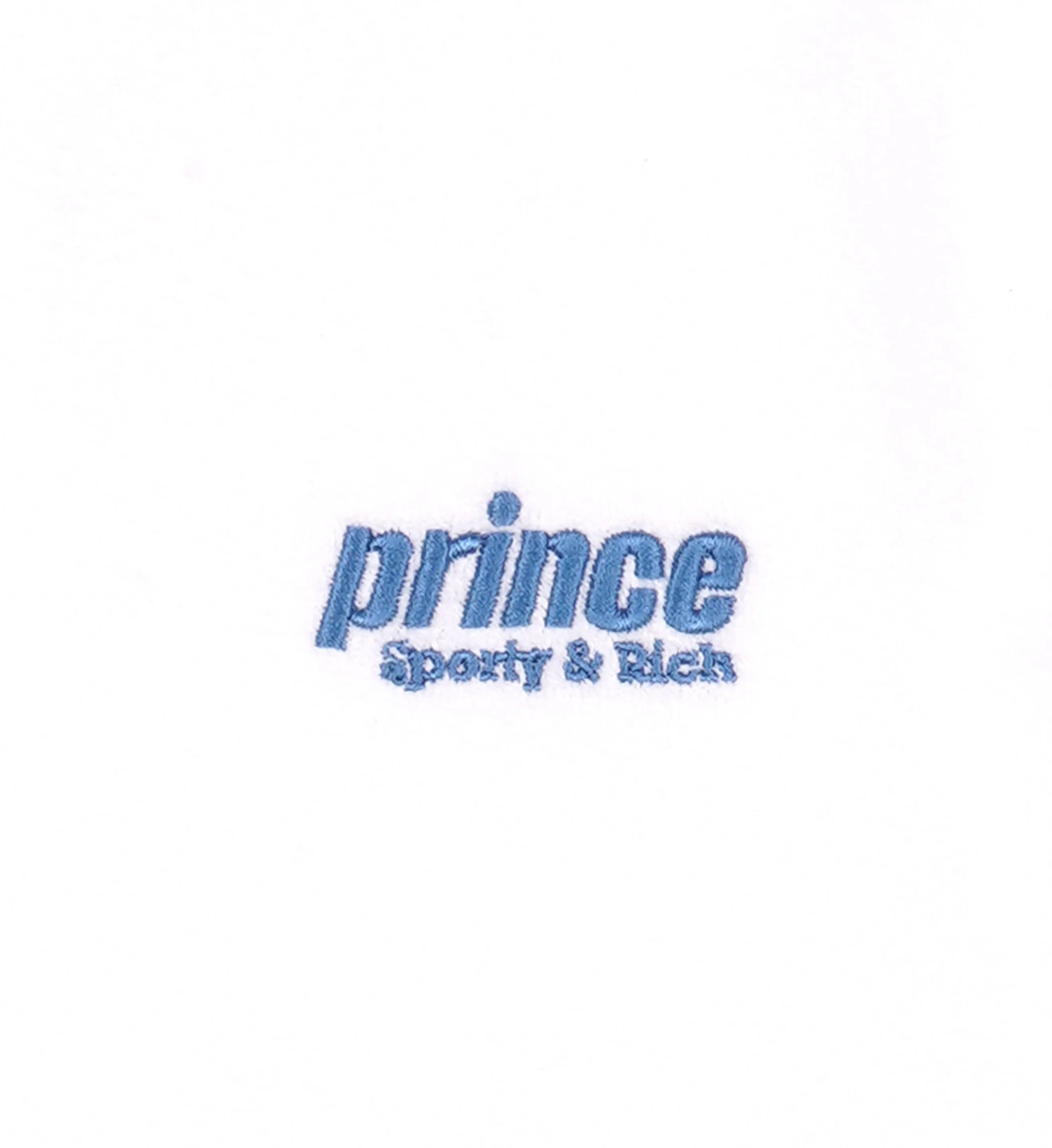 Prince Sporty Terry Short - White/Lapis sold by Sporty and Rich product image thumbnail 3