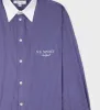 S.R. Sport Oversized Shirt - Navy/White sold by Sporty and Rich