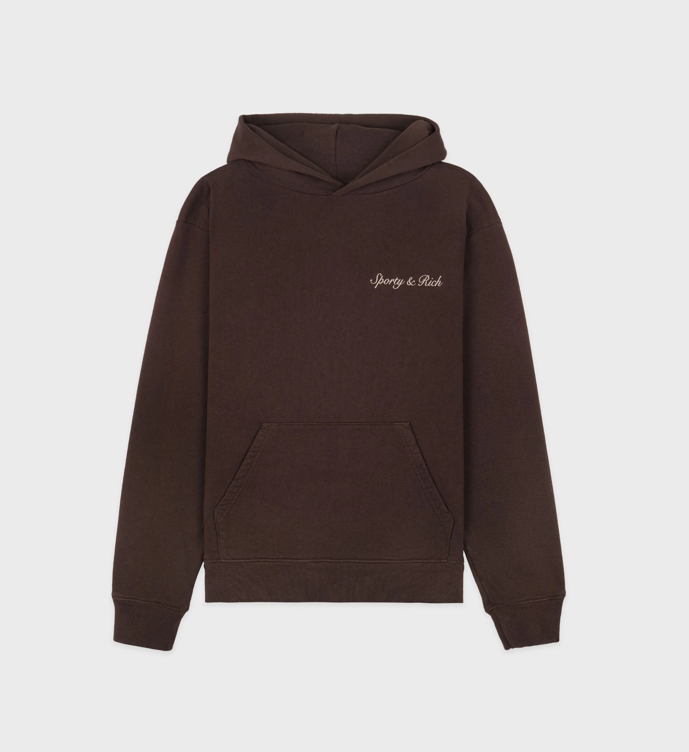Syracuse Hoodie - Chocolate sold by Sporty and Rich