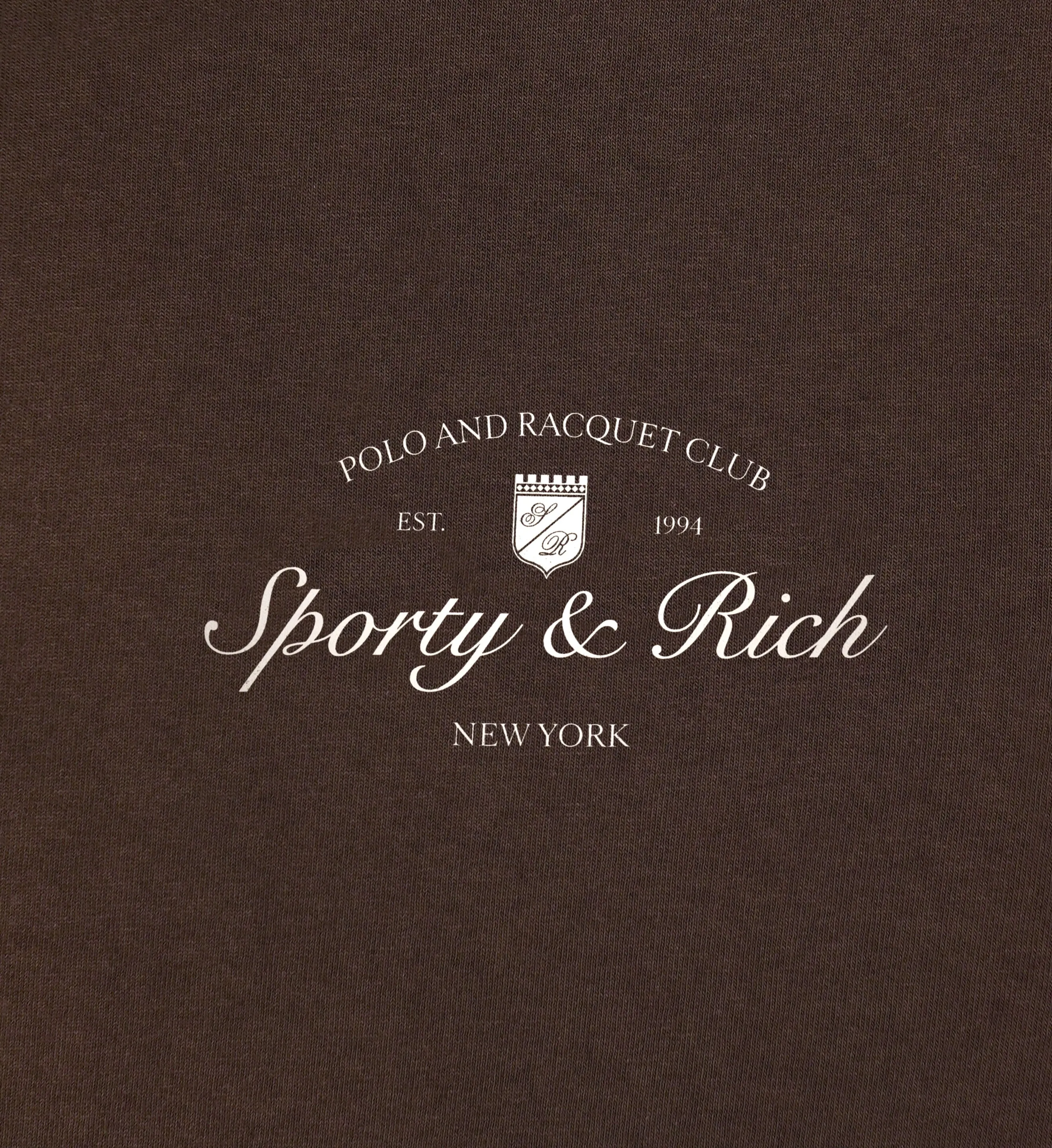 Syracuse Hoodie - Chocolate sold by Sporty and Rich product image thumbnail 5