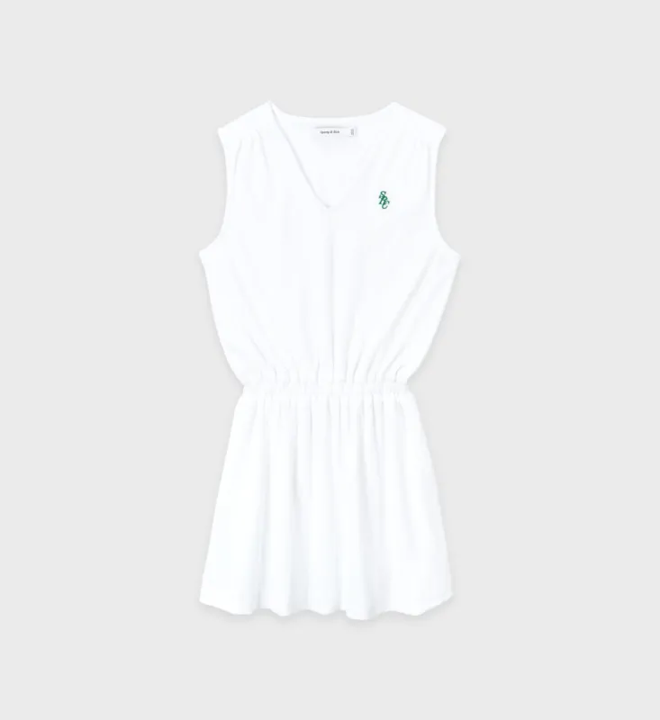 SRC Terry Dress - White sold by Sporty and Rich
