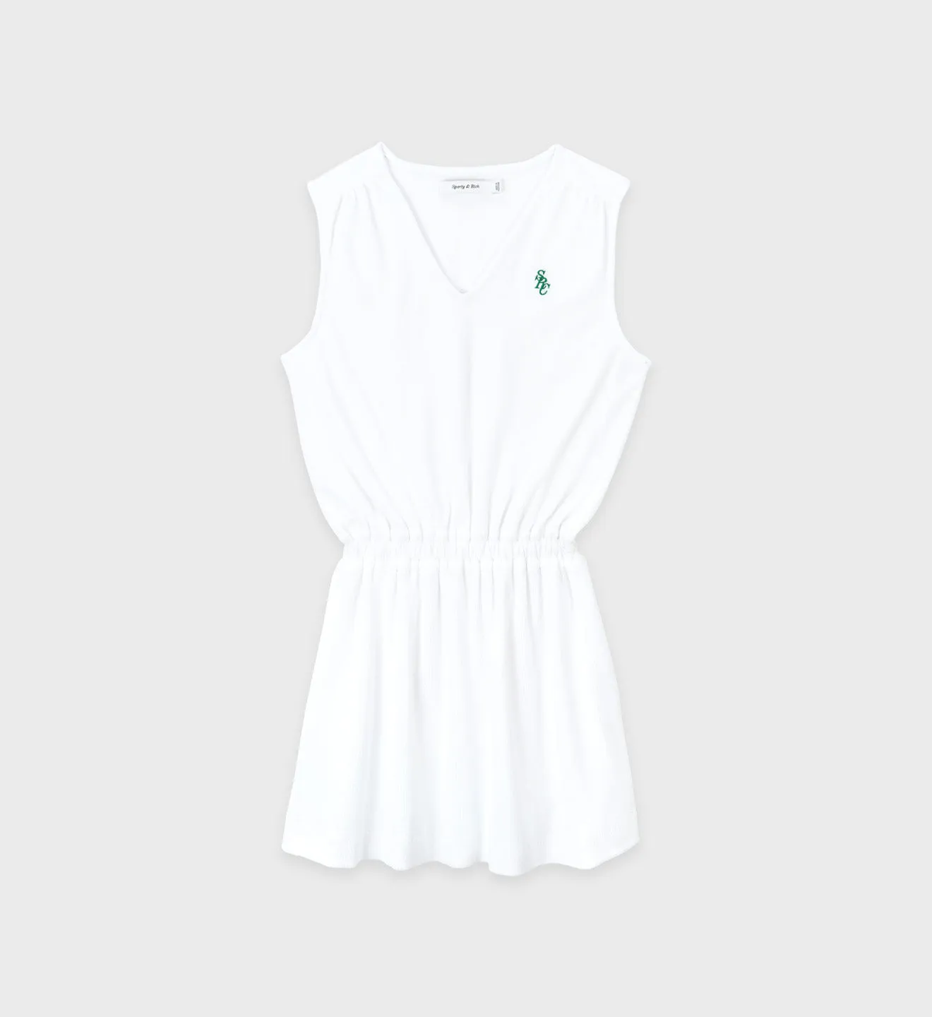 SRC Terry Dress - White sold by Sporty and Rich