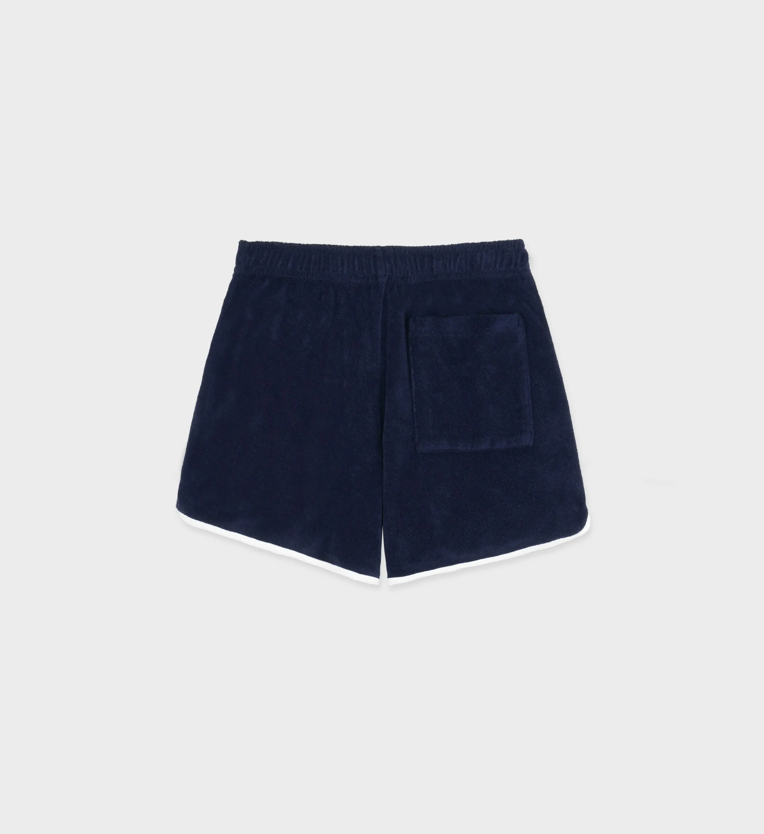 Prince Sporty Terry Short - Navy/White sold by Sporty and Rich product image thumbnail 2