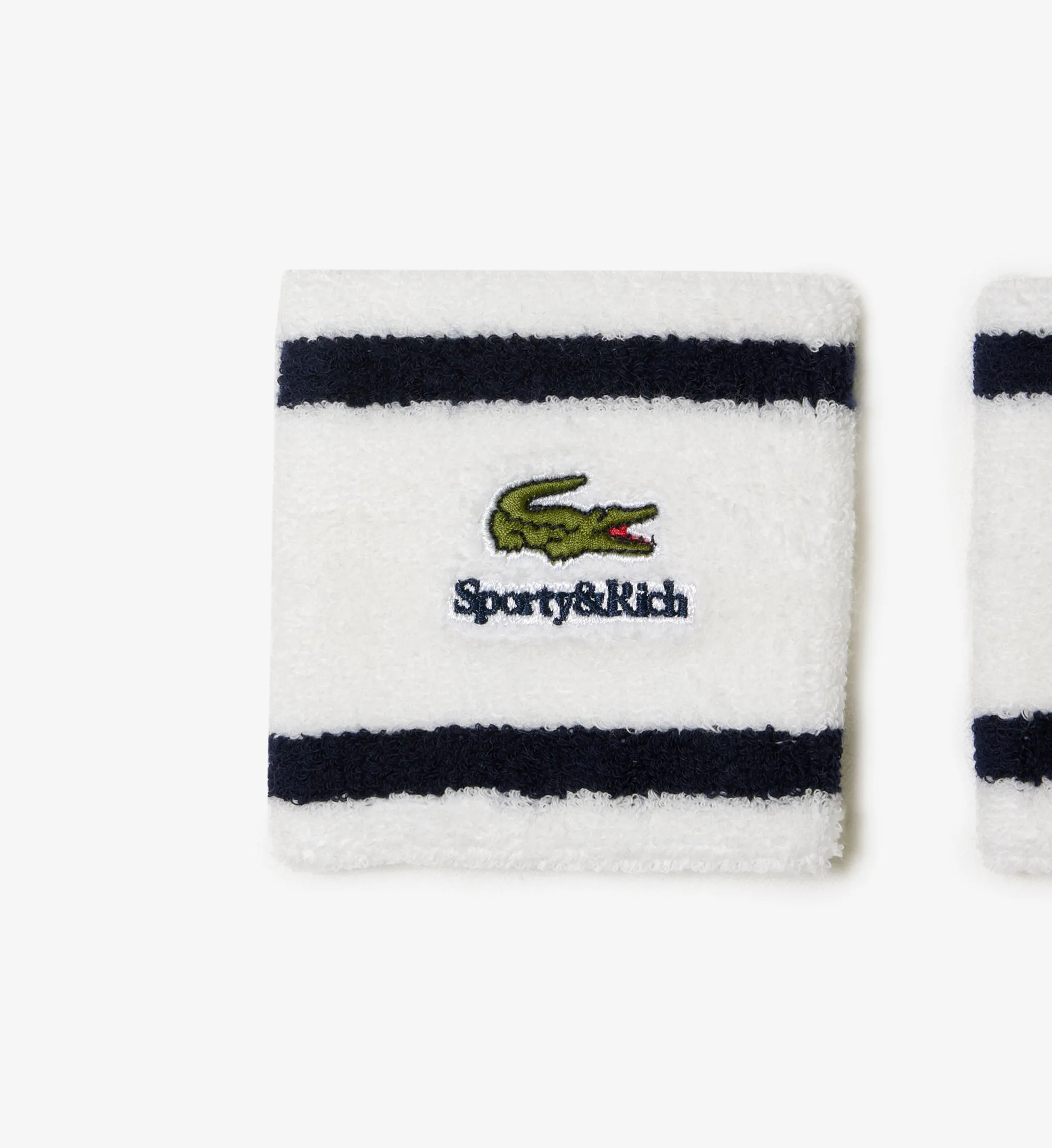 Striped Wristband - Farine/Marine sold by Sporty and Rich product image thumbnail 2