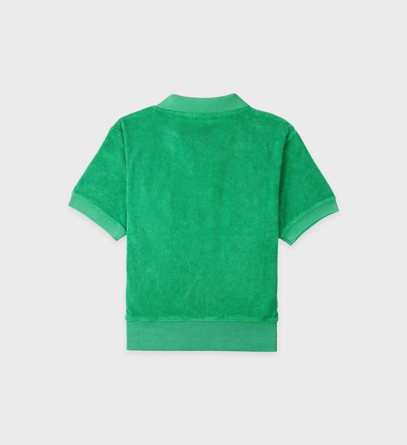 SRC Terry Polo - Kelly Green sold by Sporty and Rich product image thumbnail 2