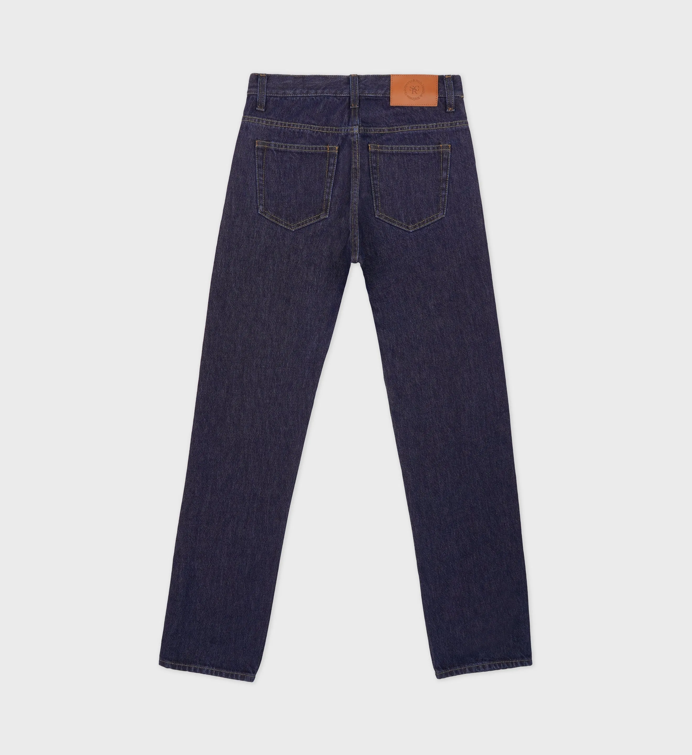 Vintage Fit Straight Leg Denim - One Wash - old sold by Sporty and Rich product image thumbnail 2
