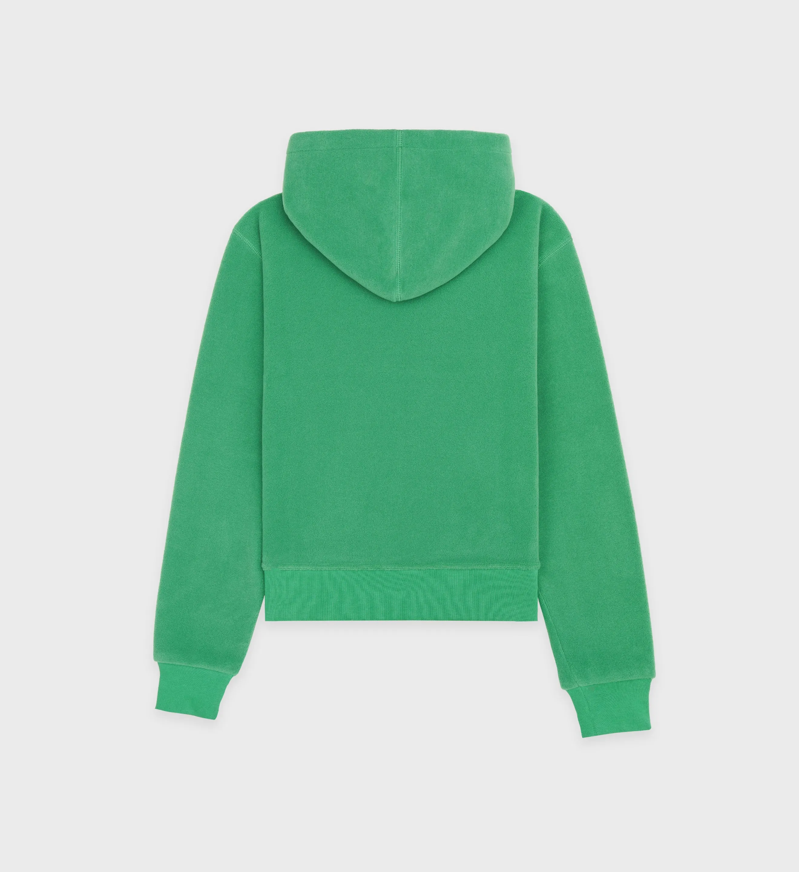 Hooded Polar Sweatshirt - Kelly sold by Sporty and Rich product image thumbnail 2