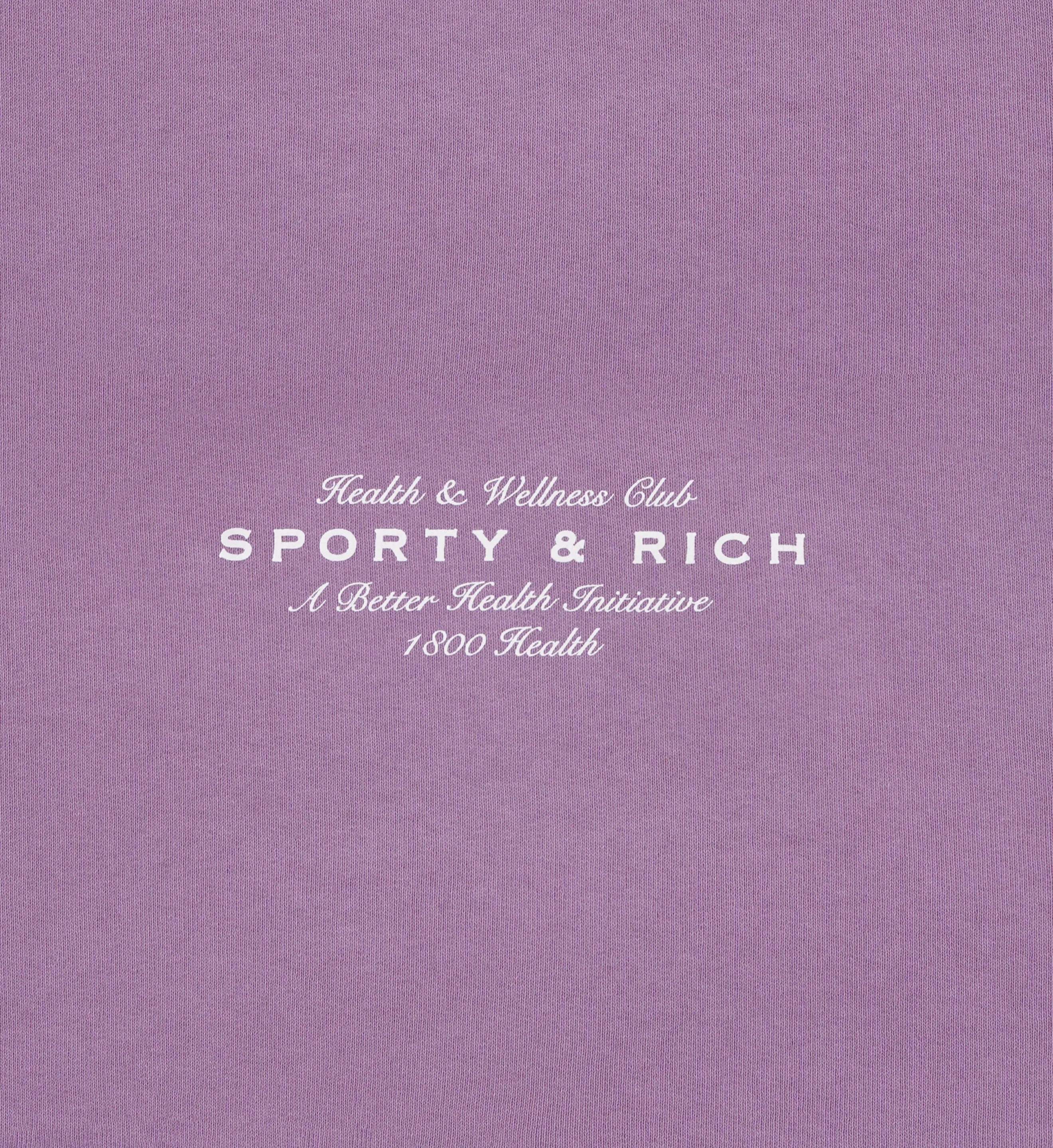 Health Initiative Disco Short - Soft Lavender/White sold by Sporty and Rich product image thumbnail 3