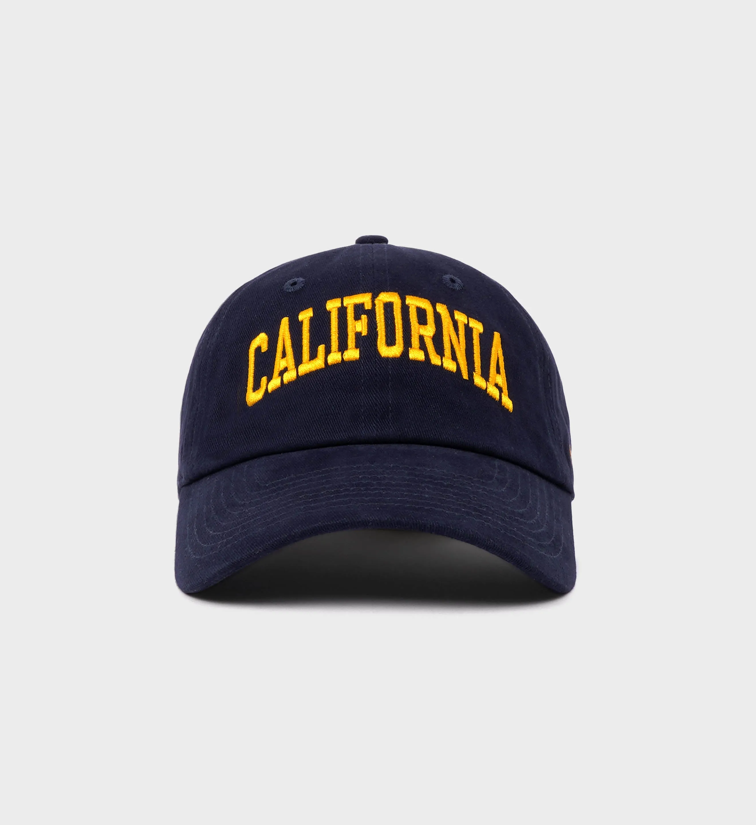 California Hat - Navy/Gold sold by Sporty and Rich