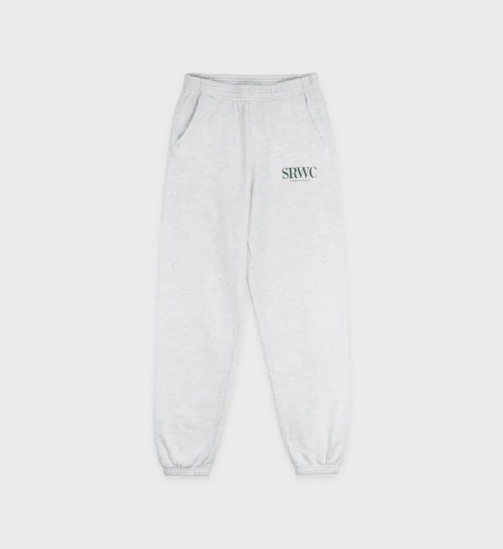 Upper East Side Sweatpant - Heather Gray sold by Sporty and Rich