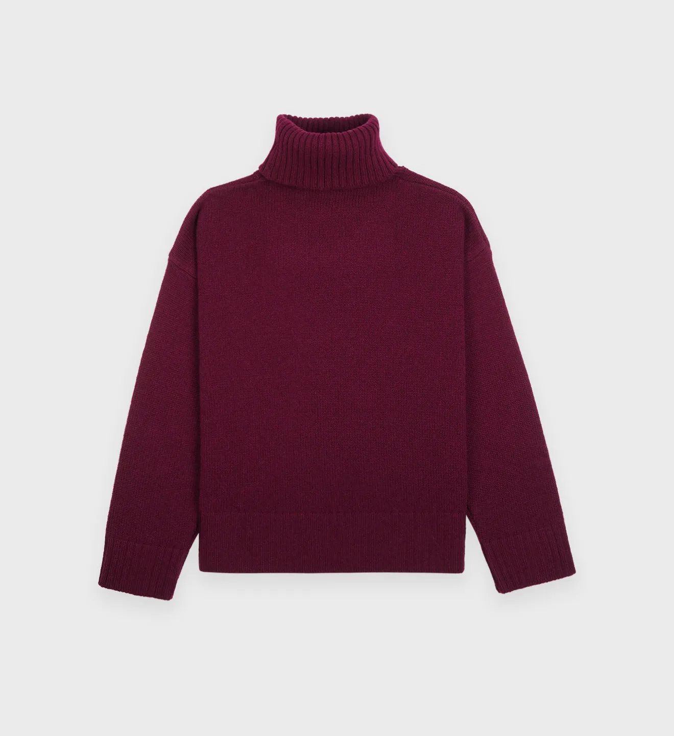 SRC Turtleneck - Merlot sold by Sporty and Rich product image thumbnail 2