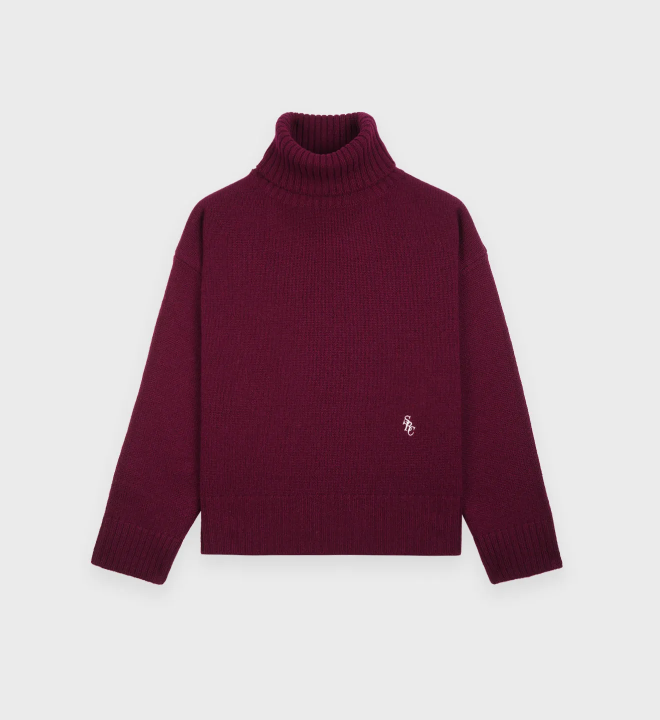 SRC Turtleneck - Merlot sold by Sporty and Rich