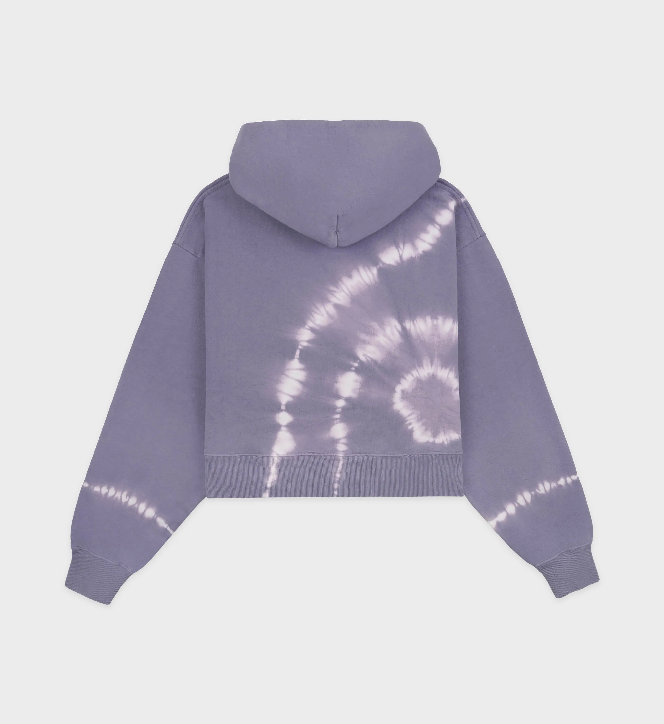 Emblem Cropped Hoodie - Easter Egg Tie Dye sold by Sporty and Rich product image thumbnail 2