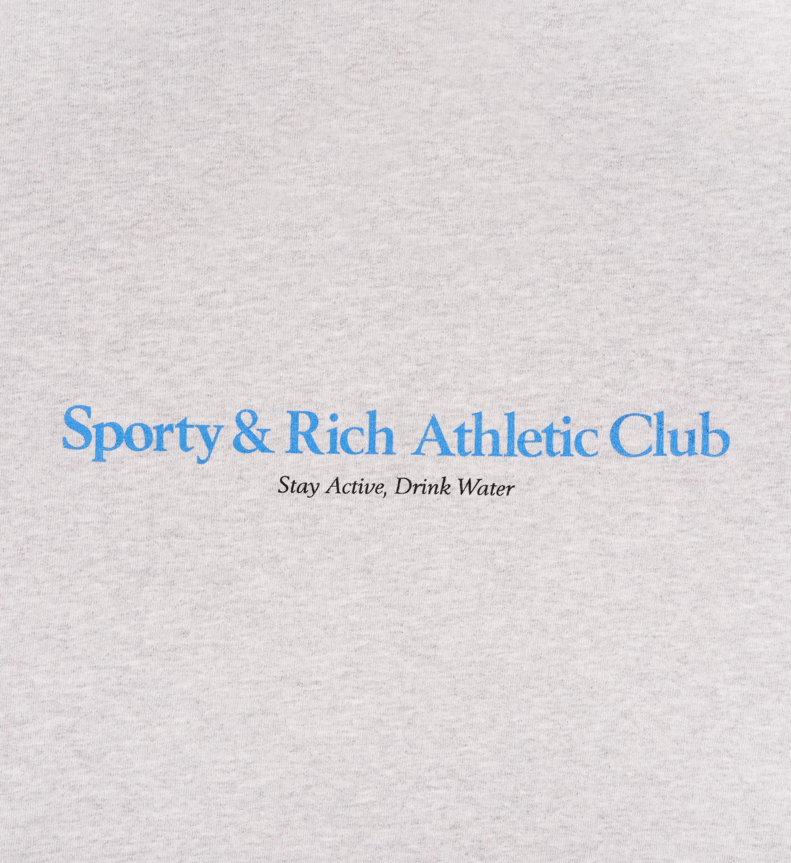 Athletic Club Crewneck - Heather Gray/Ocean sold by Sporty and Rich product image thumbnail 3