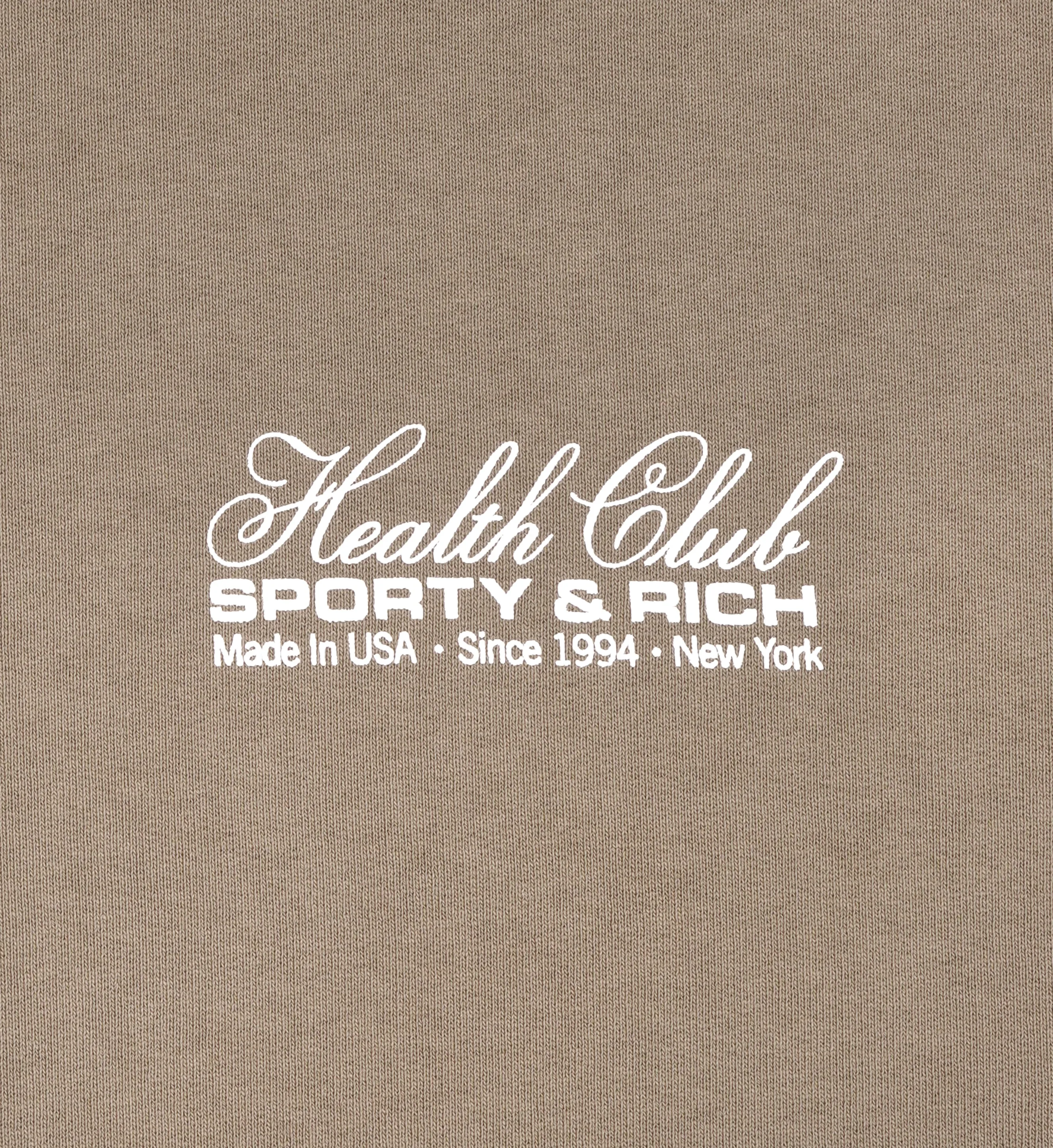 Made In USA Crewneck - Espresso/White sold by Sporty and Rich product image thumbnail 3