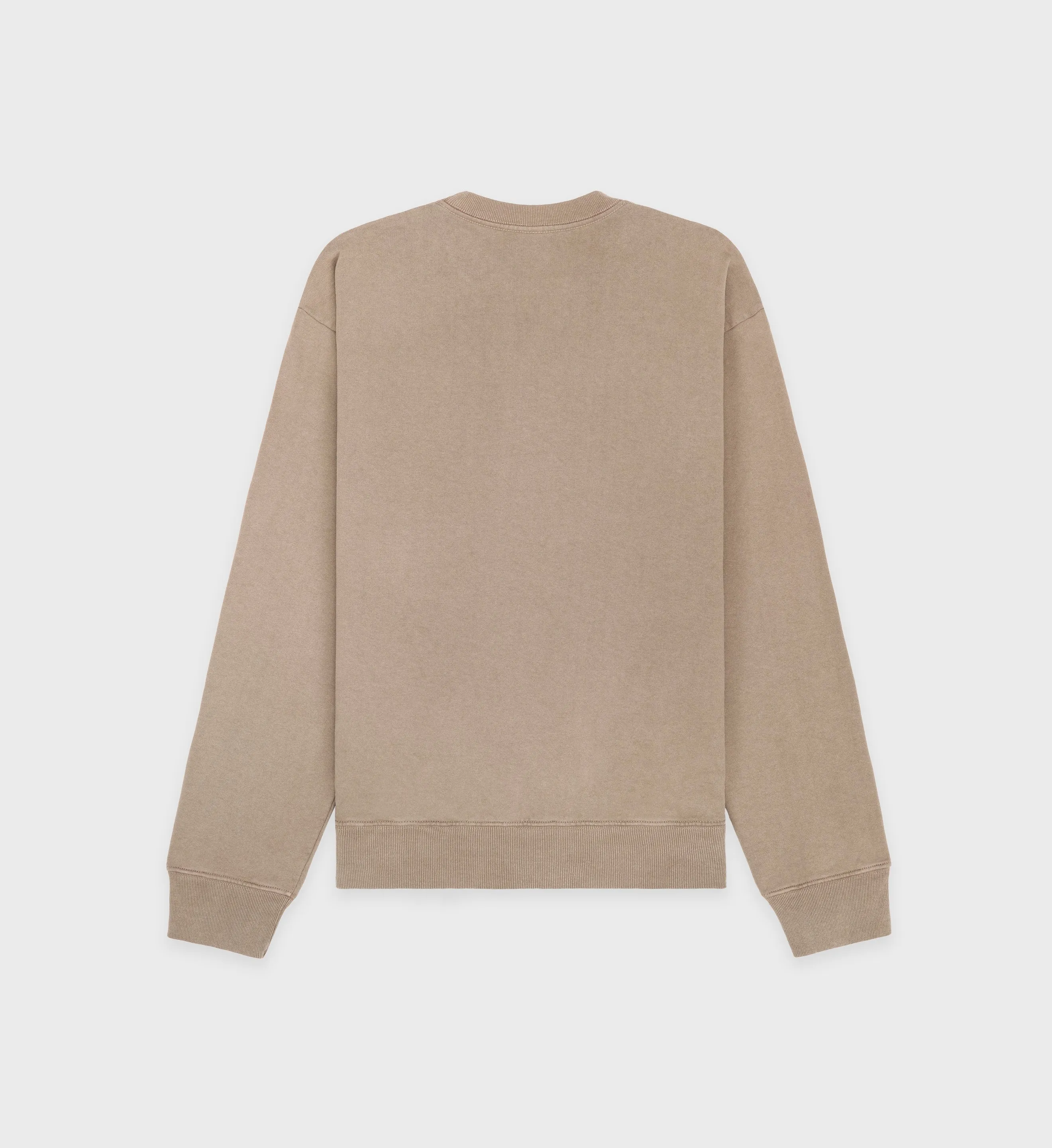Made In USA Crewneck - Espresso/White sold by Sporty and Rich product image thumbnail 2