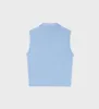 SRC Sports Polo Vest - Sky Blue/White sold by Sporty and Rich