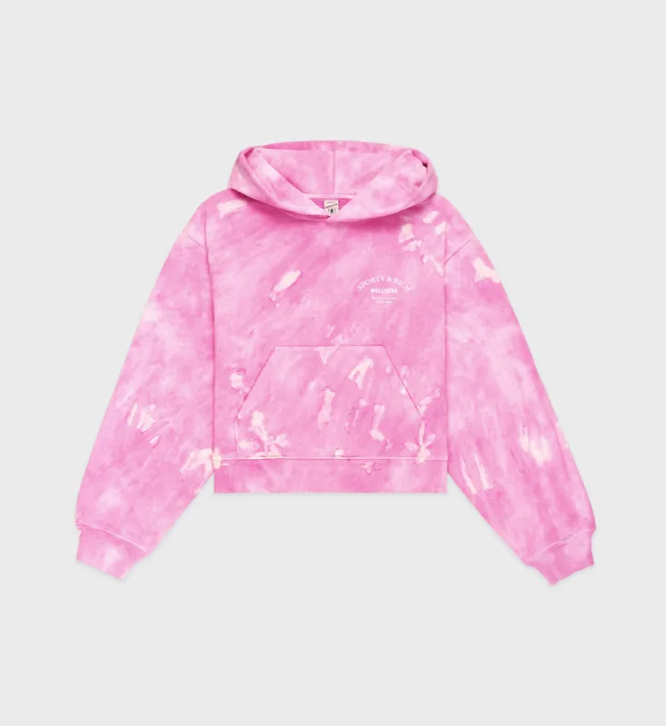 Wellness Studio Cropped Hoodie - Taffy Tie & Dye sold by Sporty and Rich