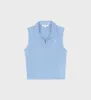 SRC Sports Polo Vest - Sky Blue/White sold by Sporty and Rich