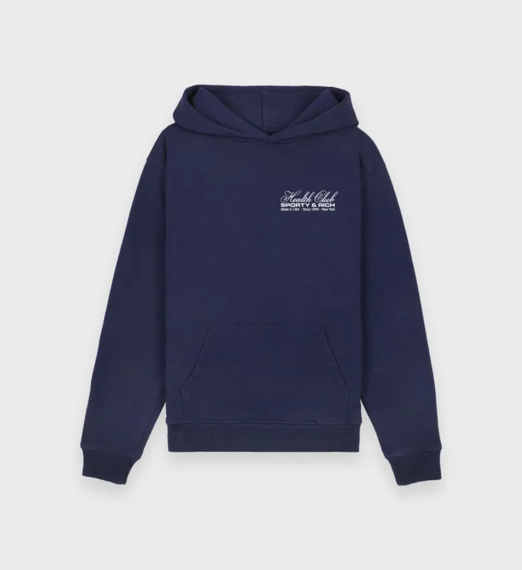 Made In USA Hoodie - Navy/White sold by Sporty and Rich