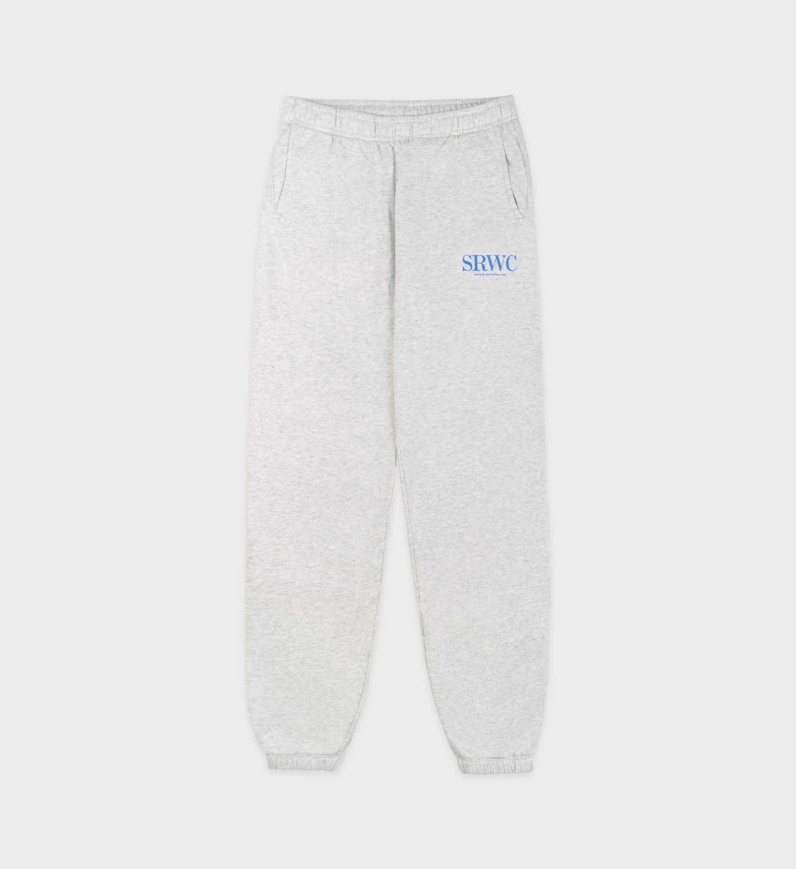 Upper East Side Sweatpant - Heather Gray/Ocean sold by Sporty and Rich