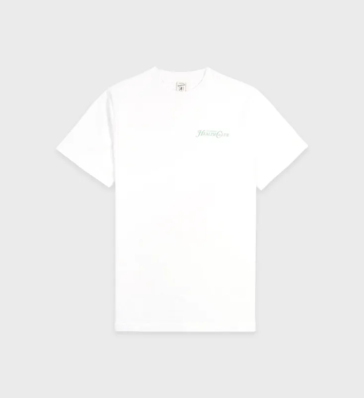 Rizzoli T-Shirt - White/Sage sold by Sporty and Rich