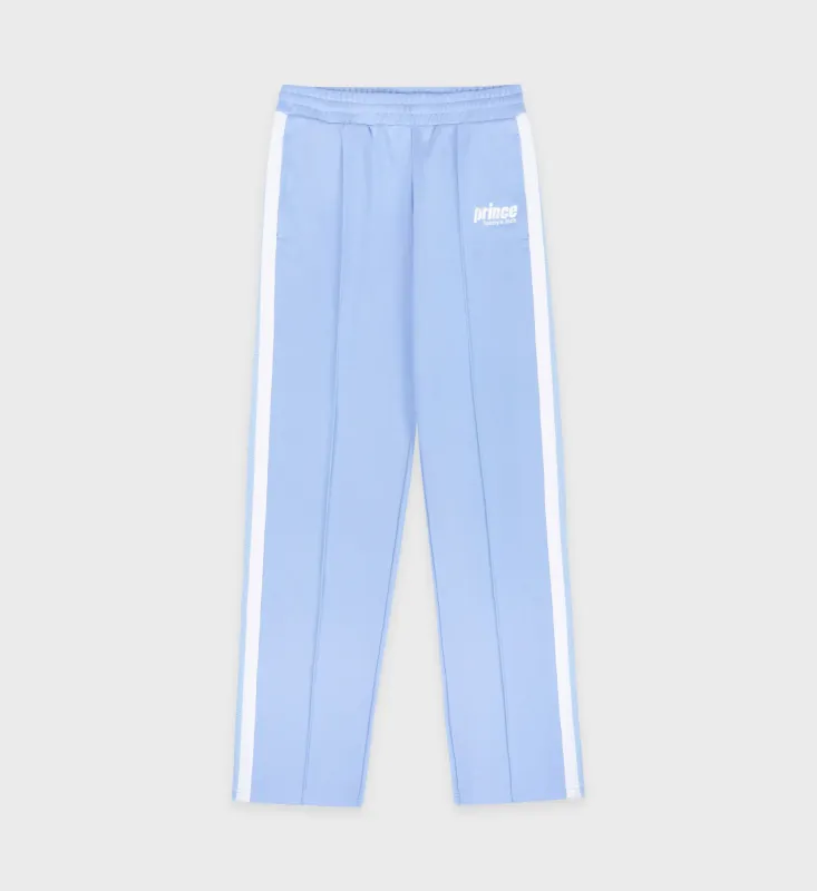 Prince Sporty Court Pants - Bel Air Blue/White sold by Sporty and Rich