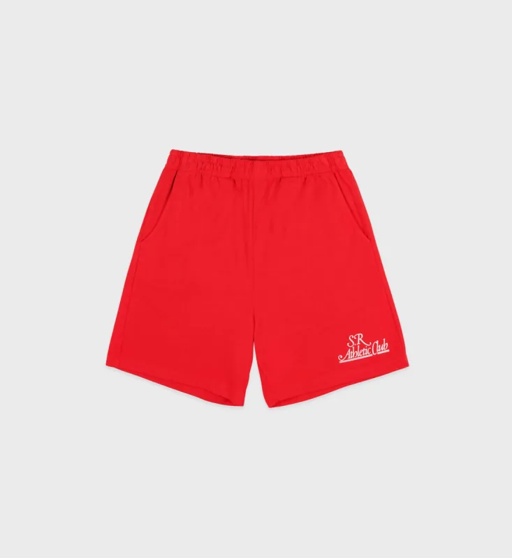 Prep Gym Short - Sports Red/White sold by Sporty and Rich