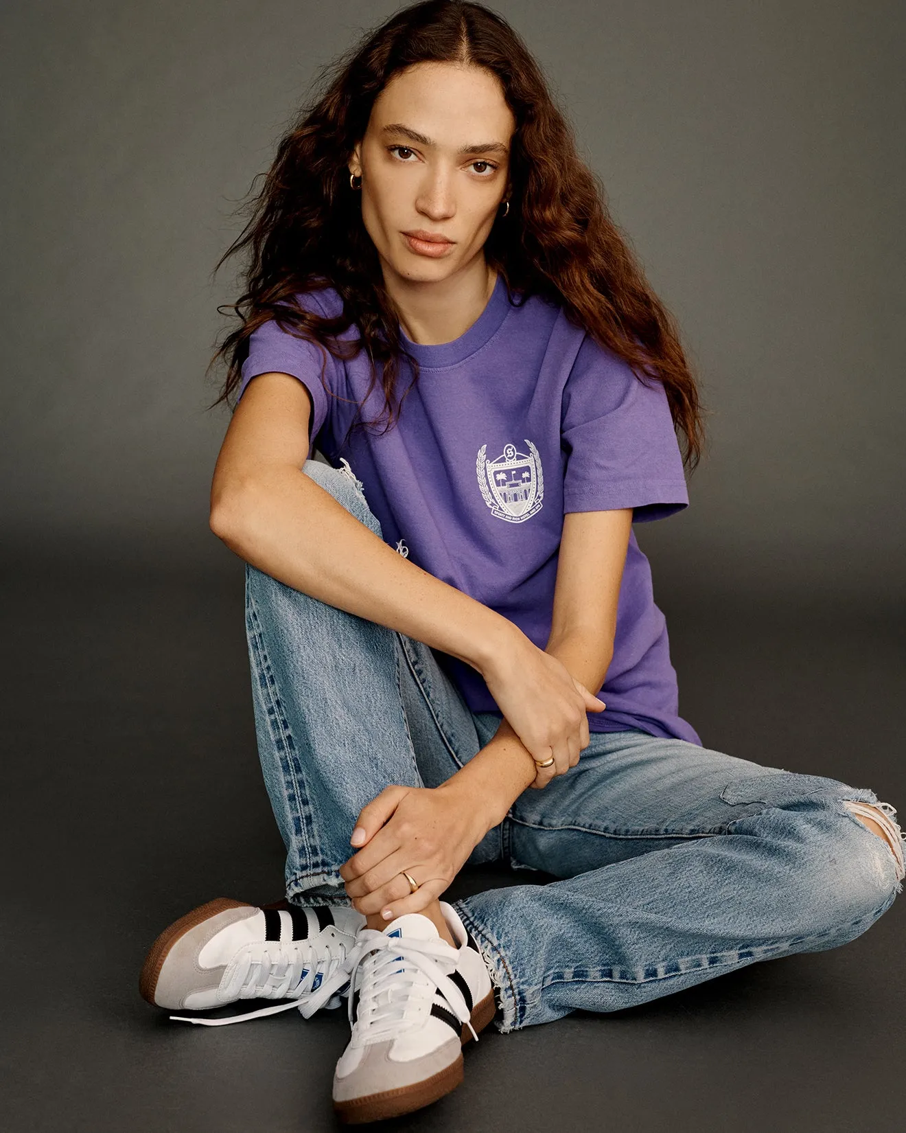 Beverly Hills T-Shirt - Purple sold by Sporty and Rich product image thumbnail 5