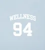 Wellness 94 Sports Tee - China Blue/White sold by Sporty and Rich