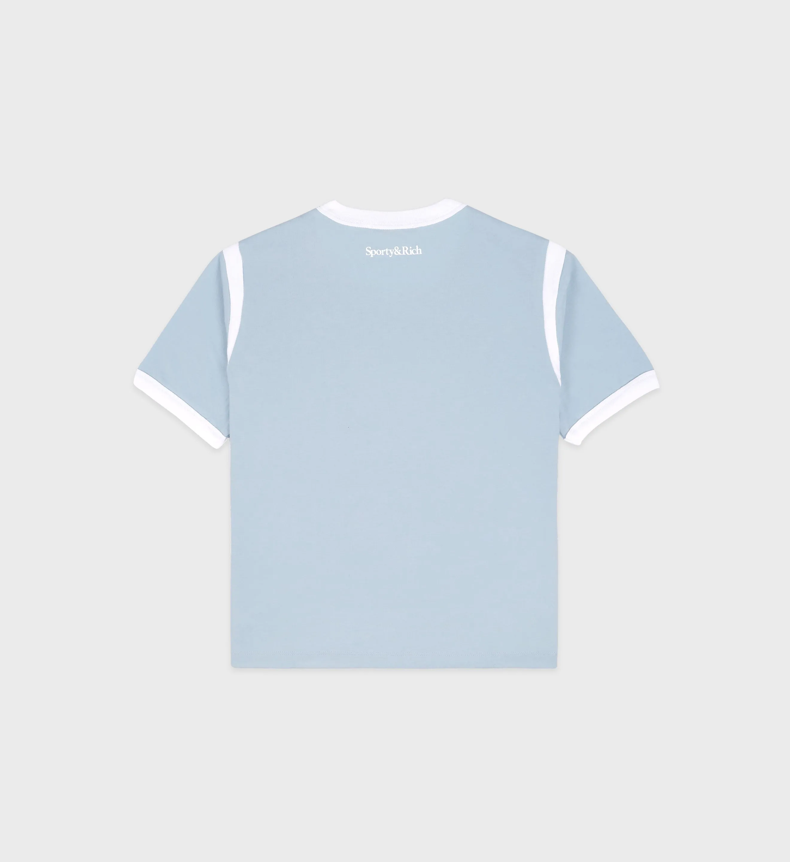 Wellness 94 Sports Tee - China Blue/White sold by Sporty and Rich product image thumbnail 2
